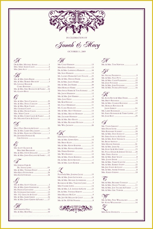 Wedding Seating Chart Poster Template Free Of Wedding Seating Chart Template