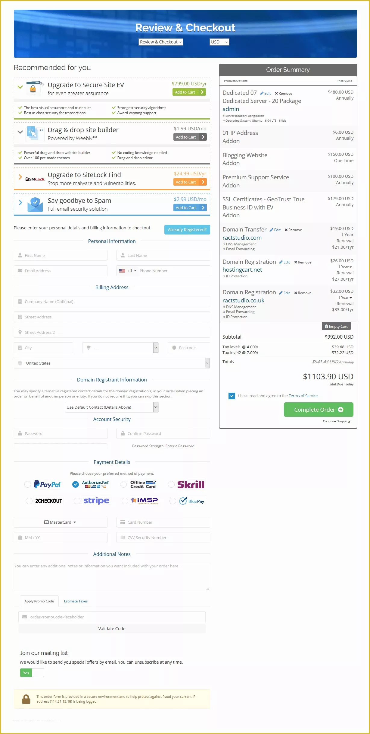 Whmcs order form Templates Free Of Advanced Hosting Cart Whmcs order form Template E