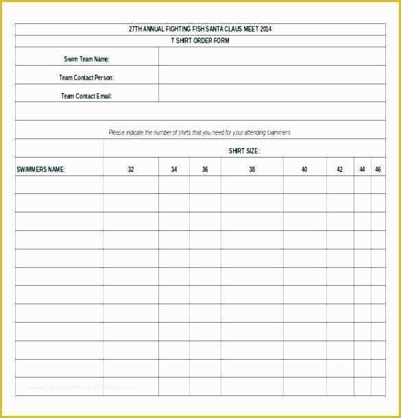 Whmcs order form Templates Free Of Dinner order form Template Custom Related for forms Sale