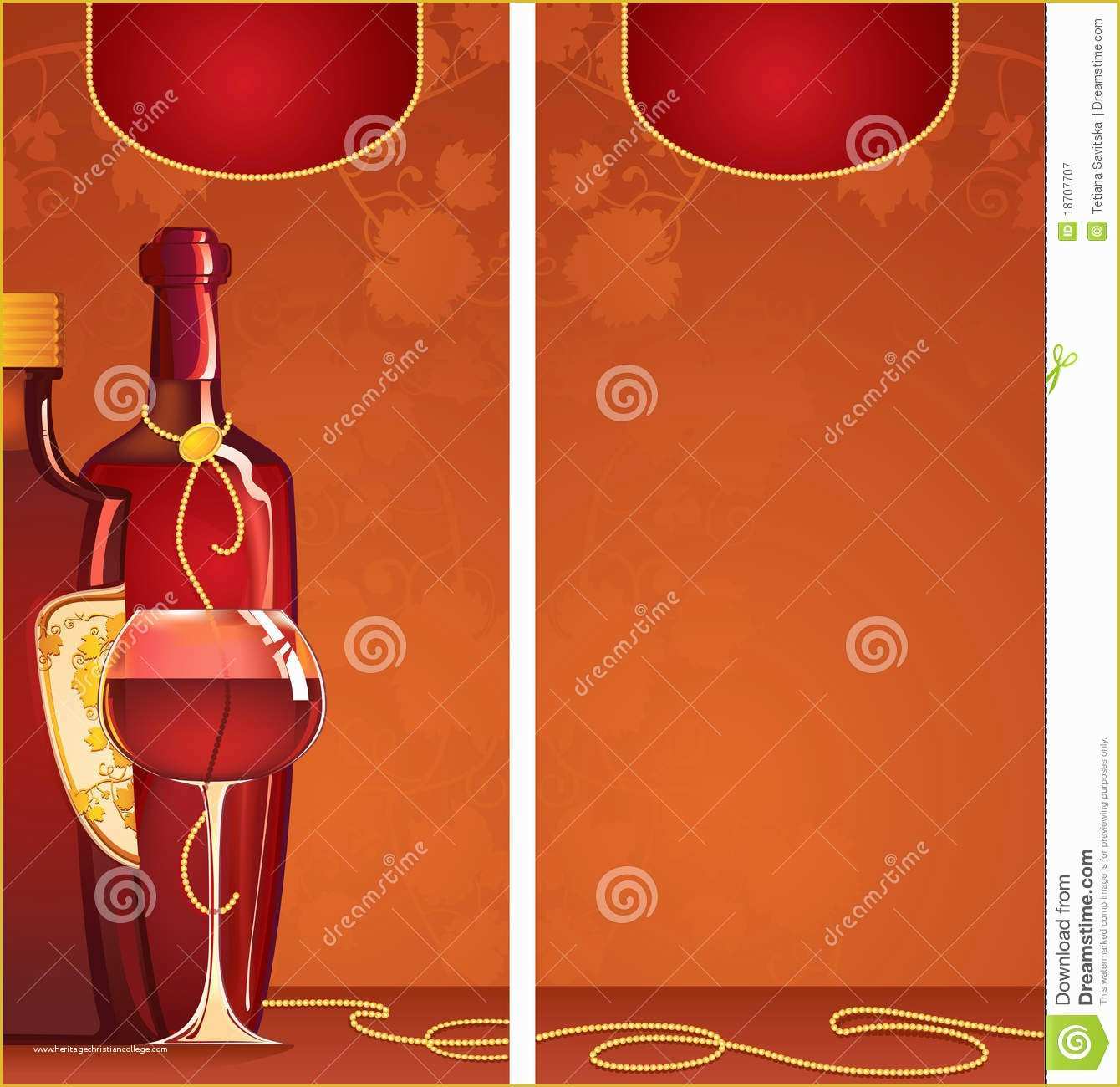 Wine Menu Template Free Of Template Wine List Royalty Free Stock Graphy