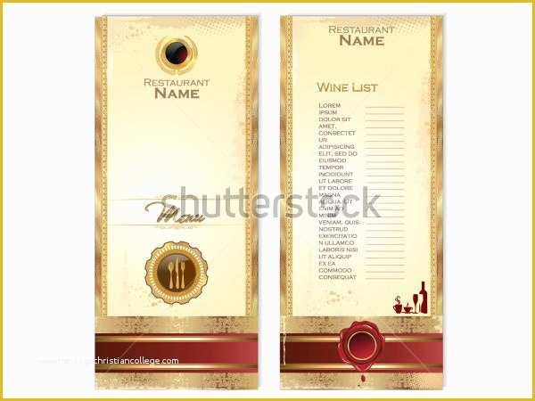 Wine Menu Template Free Of Wine Menu Templates – 31 Free Psd Eps Documents Download