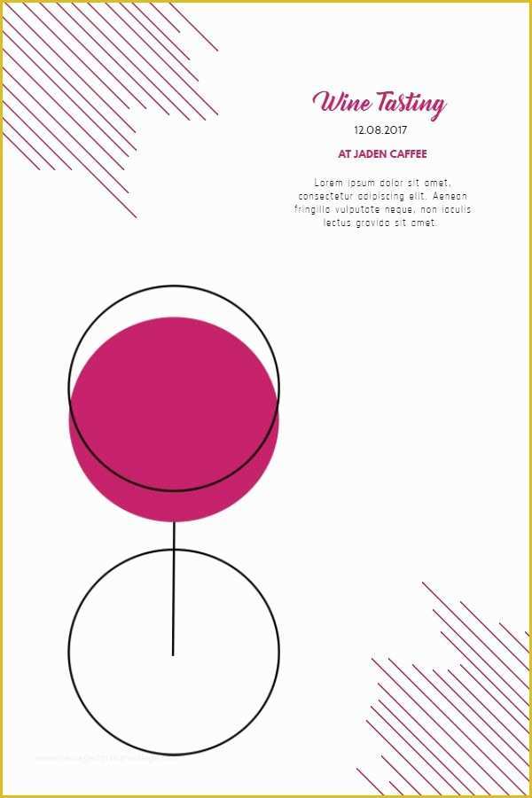 Wine Tasting event Flyer Template Free Of 57 Best Restaurant Poster Templates Images On Pinterest