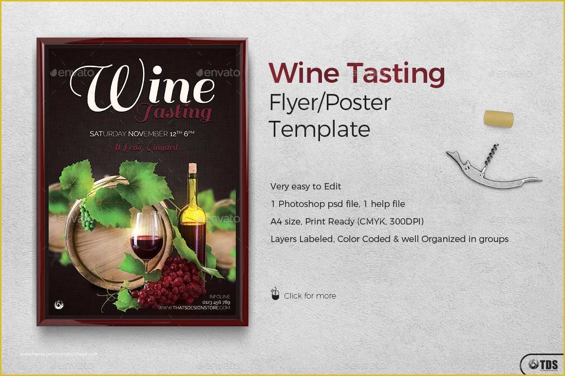 Wine Tasting event Flyer Template Free Of Wine Tasting Flyer Template by Lou606
