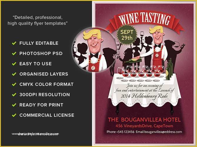 Wine Tasting event Flyer Template Free Of Wine Tasting Flyer Template Flyerheroes