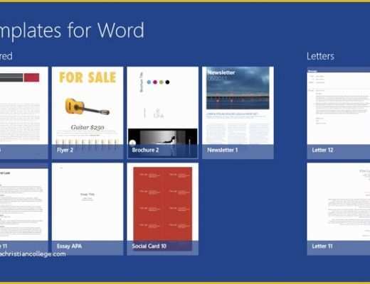 Word Website Templates Free Of Microsoft Word Template