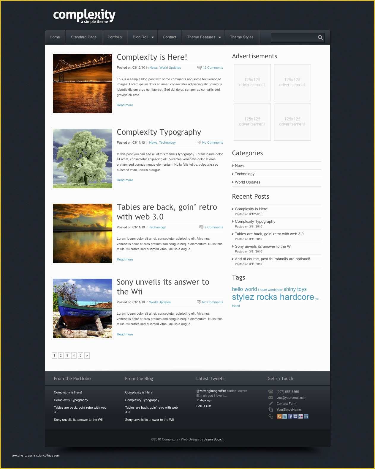 Wordpress Page Templates Free Of Wordpress Blog Page Template Beepmunk