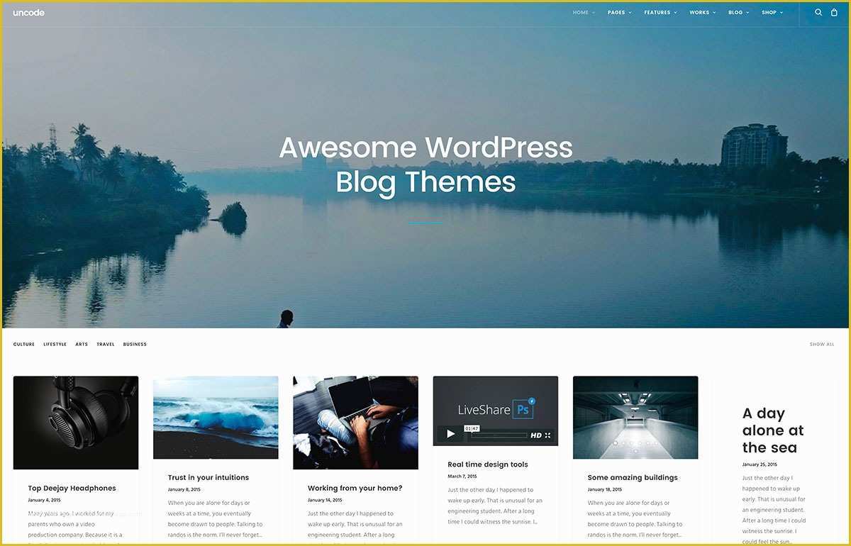 Wordpress Page Templates Free Of Wordpress Blog Templates