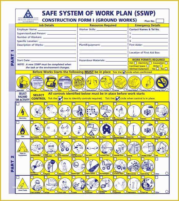 Work Plan Template Free Of 12 Sample Work Plans