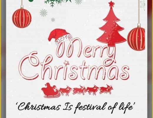 Www Hallmark Com Templates to Download Free Templates Of 75 Christmas Poster Templates Free Psd Eps Png Ai