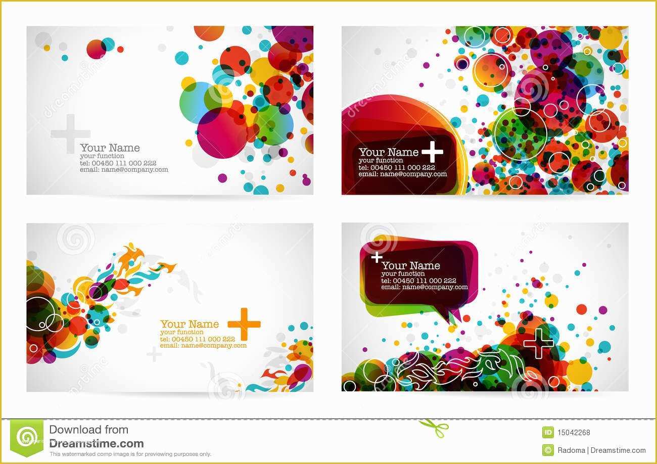 Www Hallmark Com Templates to Download Free Templates Of Business Card Templates Stock Vector Illustration Of