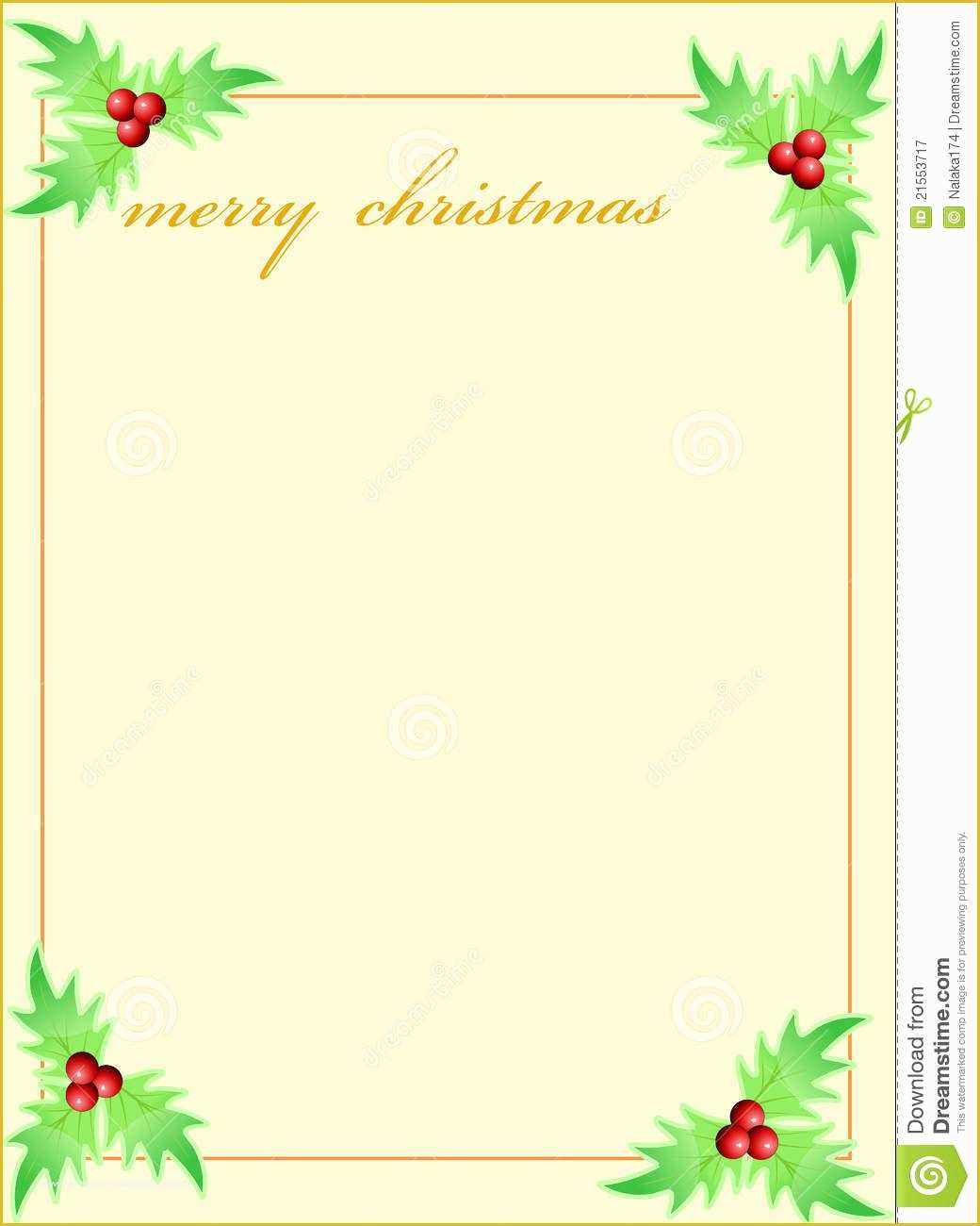 Xmas Invitation Templates Free Of Blank Christmas Invitation Template – Fun for Christmas