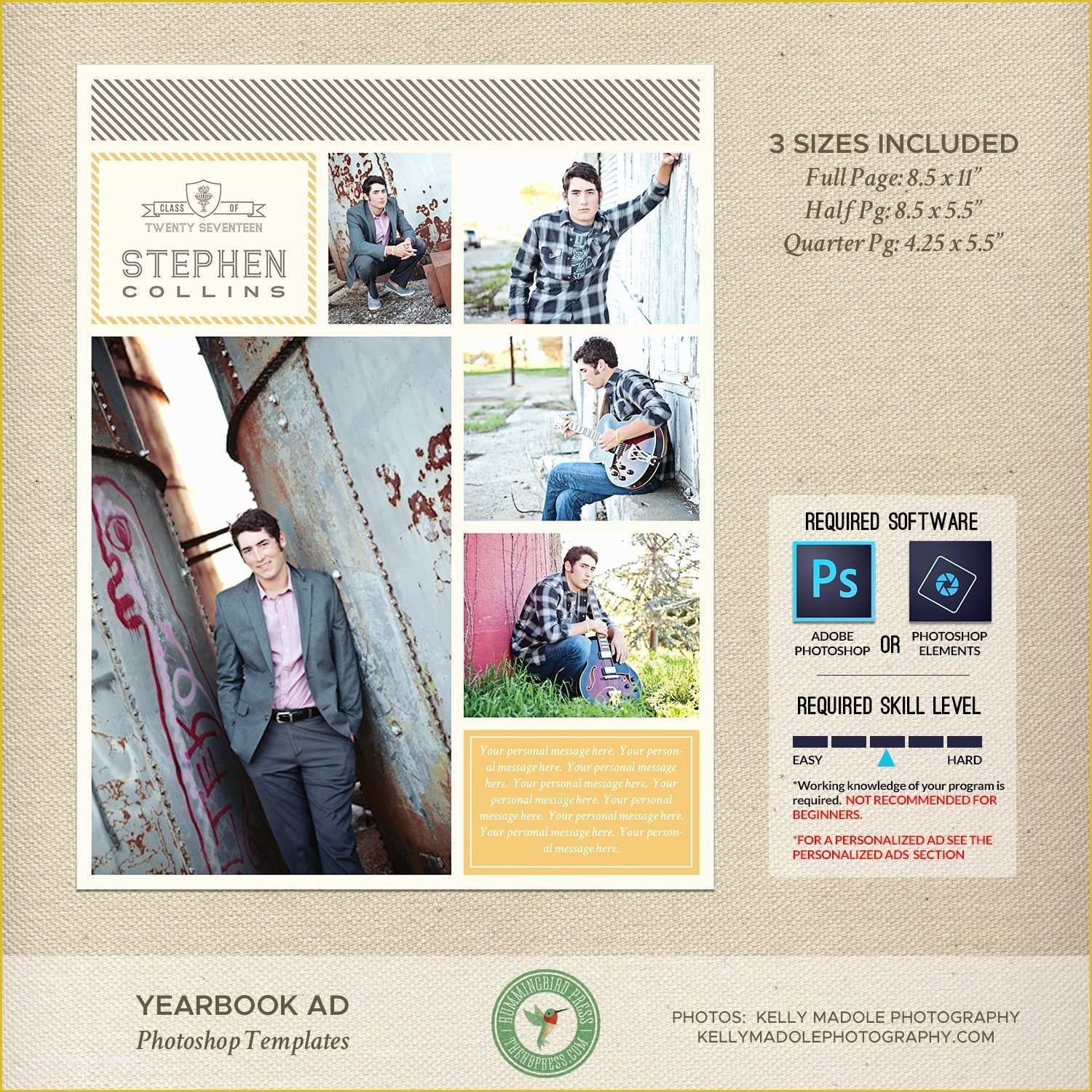 Yearbook Ad Templates Free Of Graduation Yearbook Ad Templates Senior Ad High School