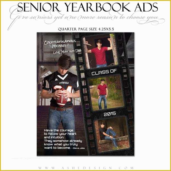 Yearbook Ad Templates Free Of Senior Yearbook Ads for Shop