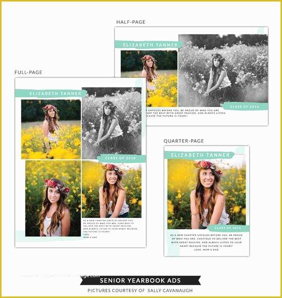 Yearbook Ad Templates Free Of Senior Yearbook Ads