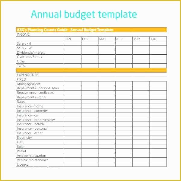 Yearly Budget Template Excel Free Of Expense Statement Template Download by In E Expense