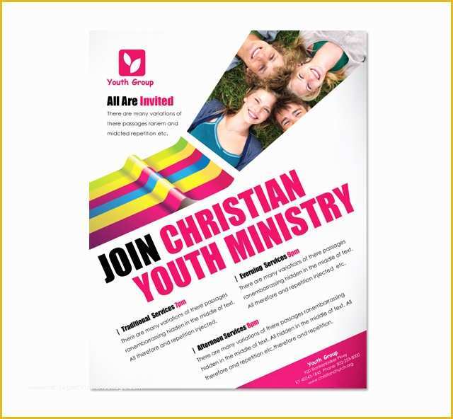 Youth Brochure Template Free Of 8 Best Of Church Flyer Layouts Christian Church