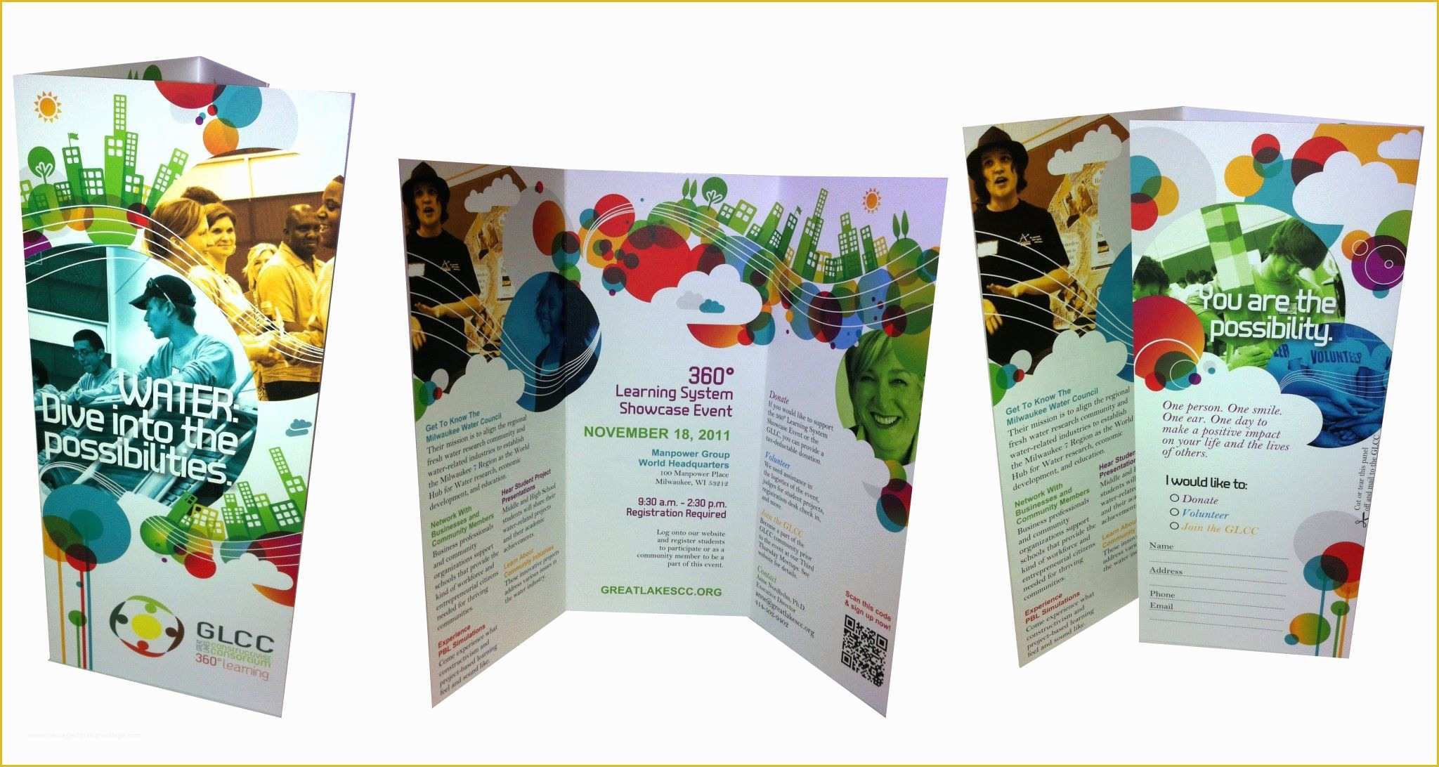 Youth Brochure Template Free Of A Non Profit Brochure Created From A Youth Program Graphic
