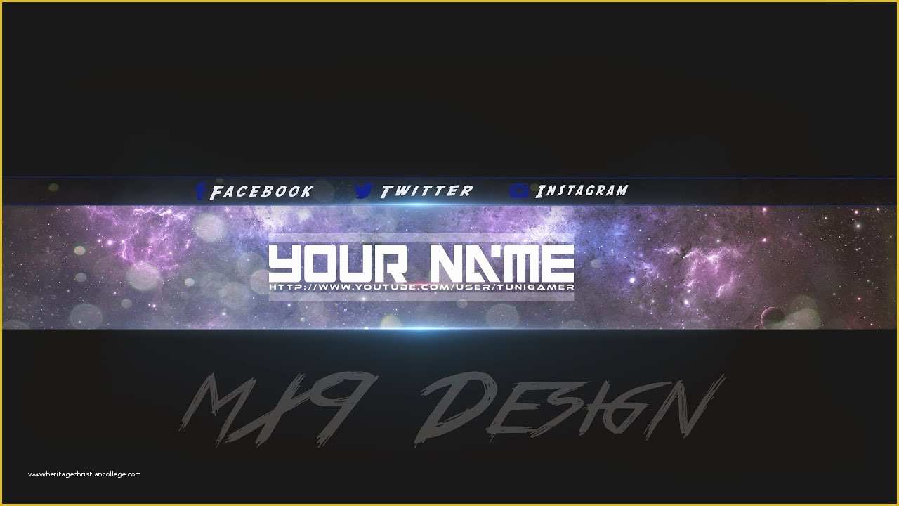 Youtube Banner Free Template Of [speedart] Free Amazing Youtube Channel Banner Template 3