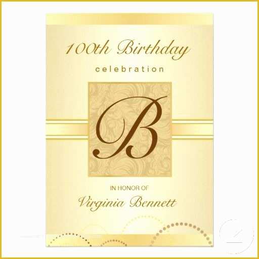 100th Birthday Invitation Templates Free Of 21 Best 100th Birthday Invitation Templates Images On