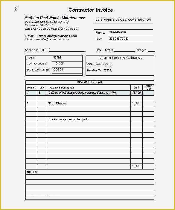 1099 Agreement Template Free Of 1099 Invoice Template Fresh Free Contractor Agreement