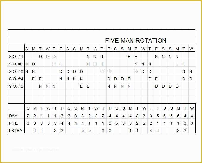 12 Hour Work Schedule Template Free Of 12 Hour Shift Schedule Chart