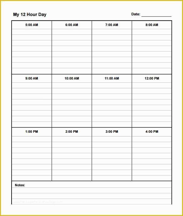 12 Hour Work Schedule Template Free Of 12 Hour Shift Schedule Template 11 Free Word Excel