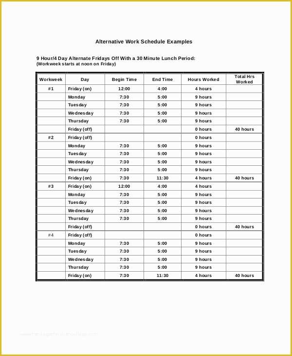 12 Hour Work Schedule Template Free Of Daily Schedule Template 9 Free Word Pdf Documents