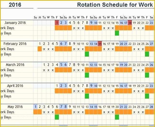  12 Hour Work Schedule Template Free Of Hour Shift Schedule Template 