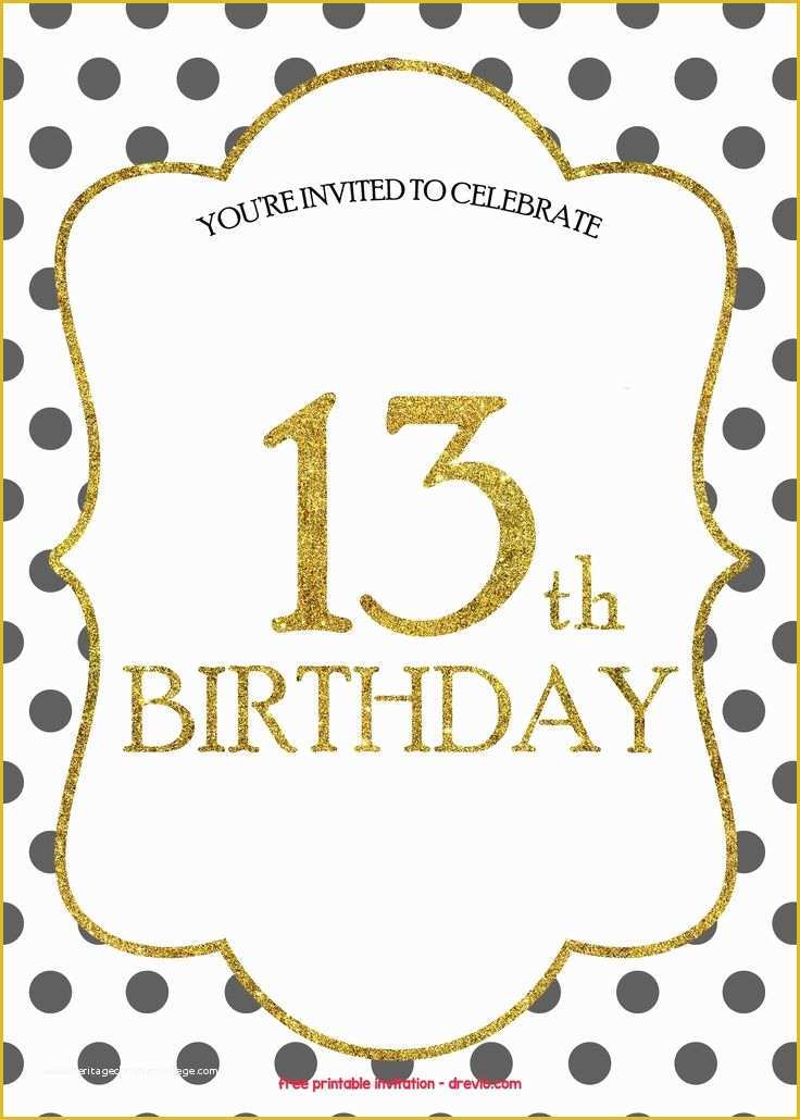 13th Birthday Invitation Templates Free Of 2945 Best Free Printable Birthday Invitation Images 13th Birthday Invitation Templates Free Of 2945 Best Free Printable Birthday Invitation Images