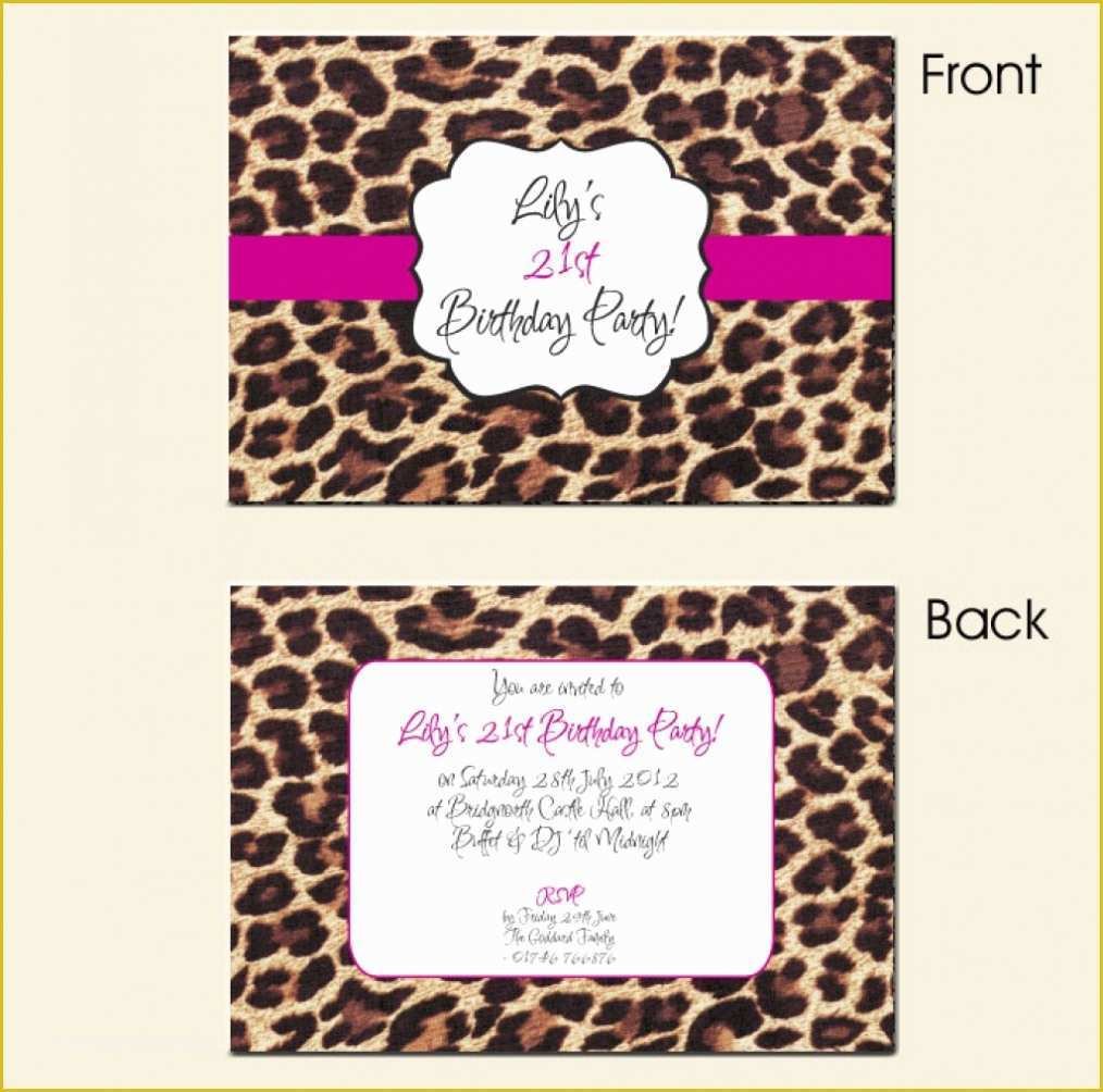 18th Birthday Invitations Templates Free