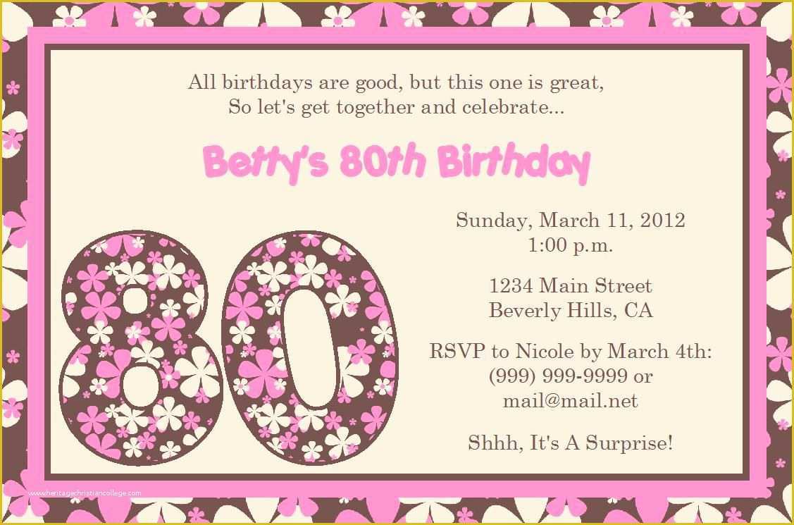18th Birthday Party Invitation Templates Free Of Birthday Invitations 18 Birthday Invitation Templates