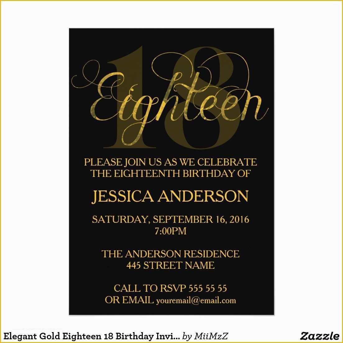 18th Birthday Party Invitation Templates Free Of Free 18th Birthday Invitations Wording – Free Printable