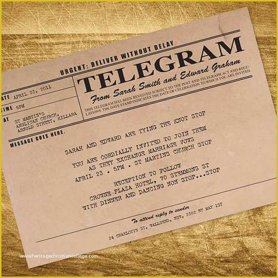 1920s Party Invitation Template Free Of Printable Wedding Invitation Digital File Antique Rustic