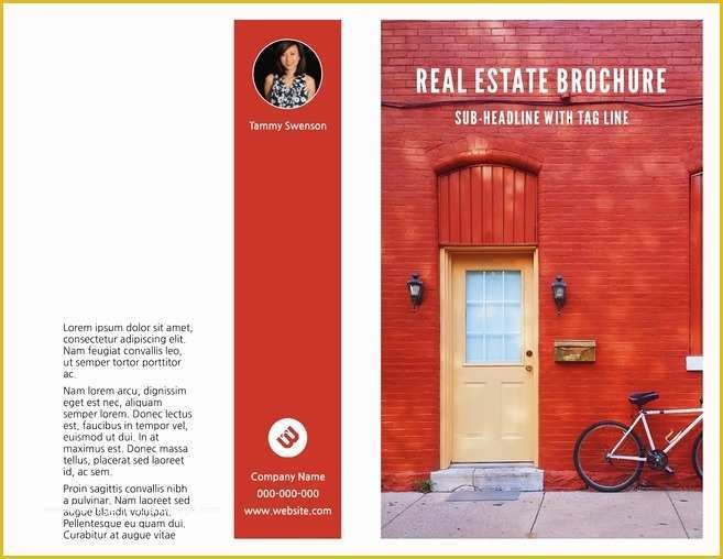 2 Fold Brochure Template Free Download Of Door Brochure Template &amp; 8 Business Marketing Brochures