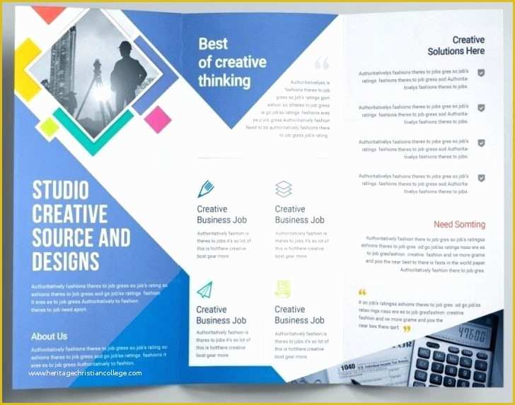 2 Fold Brochure Template Free Download Of Download Word 2018 Free
