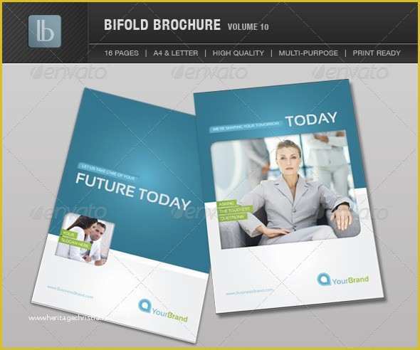 2 Fold Brochure Template Free Download Of Two Page Brochure Templates Free Unique 2 Fold Brochure