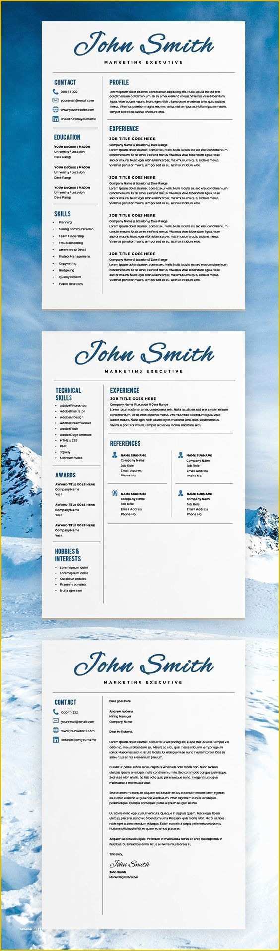 2 Page Resume Templates Free Download Of 25 Trendige Vorlage Lebenslauf Kostenlos Ideen Auf