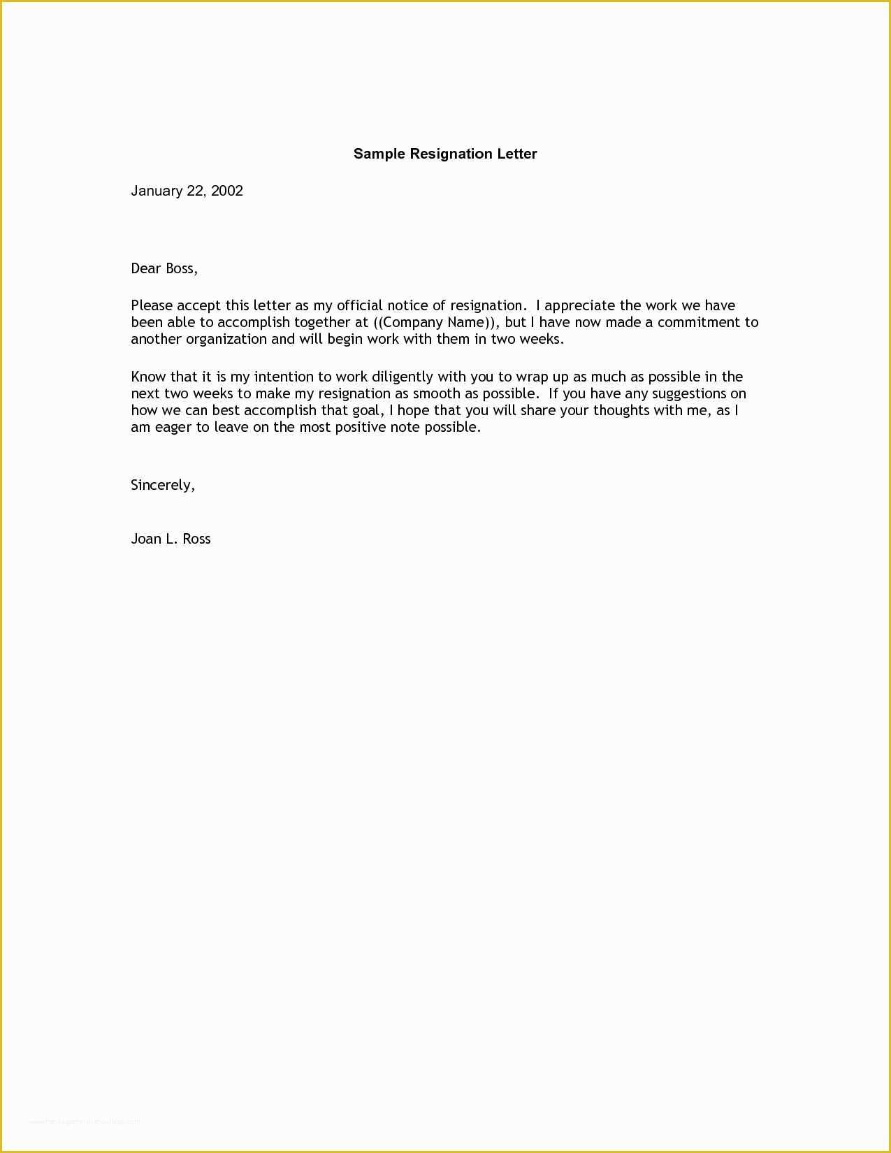 40-two-weeks-notice-letters-resignation-letter-templates