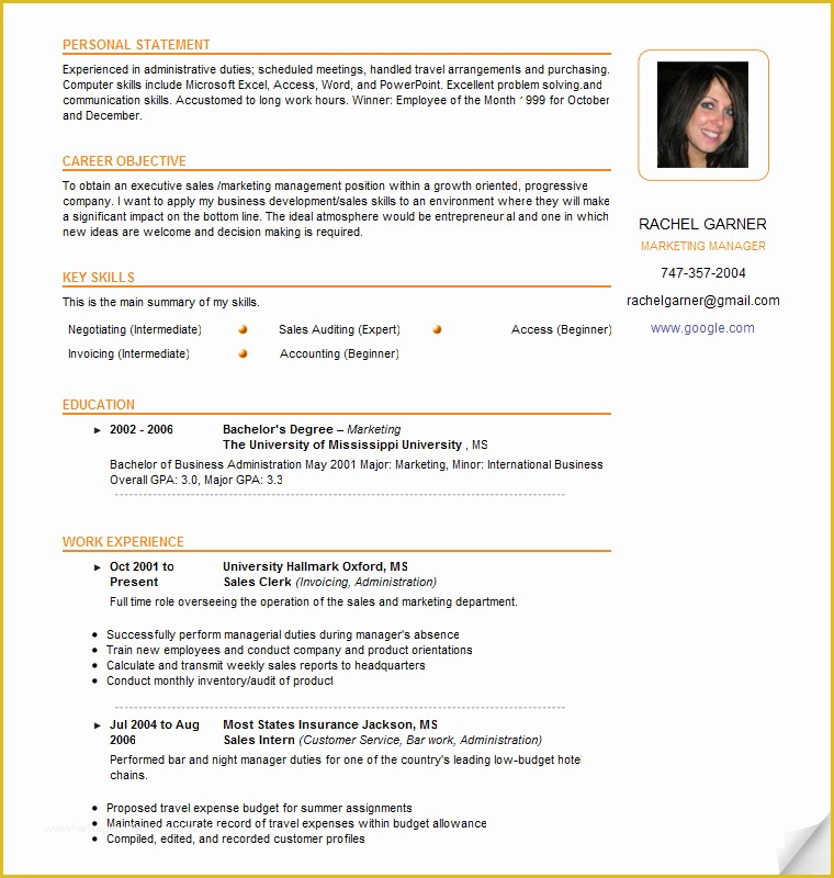 2018 Resume Templates Free Of Latest format Of Resume 2018 Help