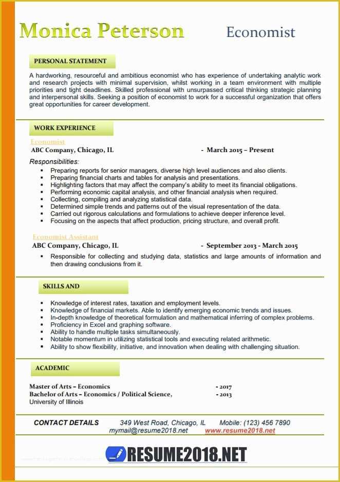 2018 Resume Templates Free Of Latest Resume 2018 format Templates Resume 2018