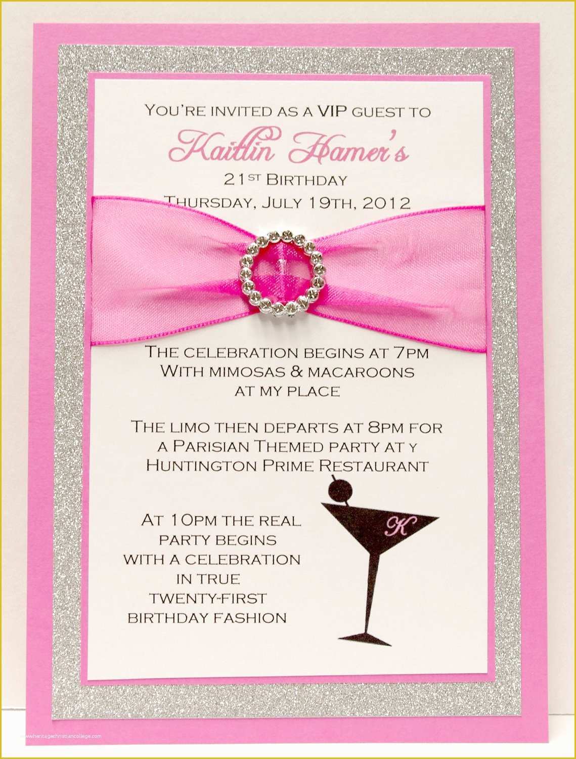 21st Birthday Invitation Templates Free Printable Of 21st Birthday Invitation Template