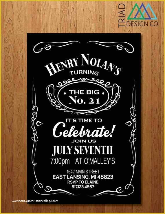 21st Birthday Invitation Templates Free Printable Of Unavailable Listing On Etsy