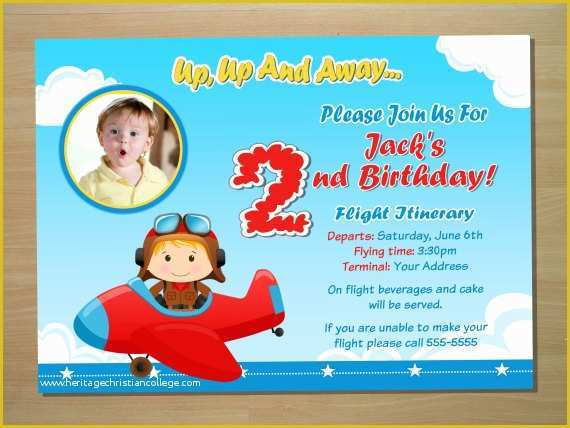 2nd Birthday Invitations Templates Free Of 2nd Birthday Invitation Templates Free – Happy Holidays