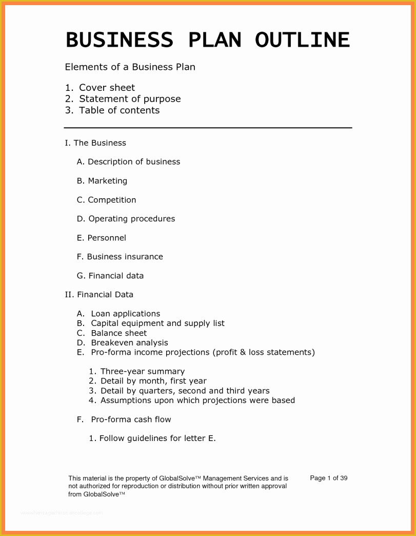 3 Year Business Plan Template Free Of 3 Year Business Plan Template