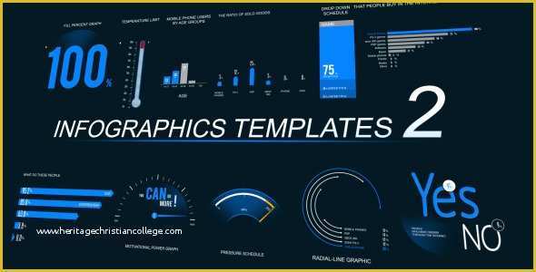 33 Free after Effects Templates Of Infographics Template 2 by Perrycox