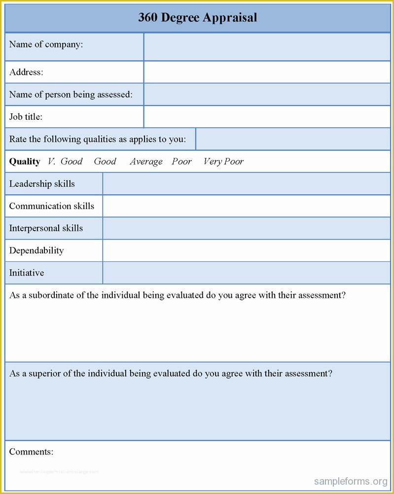 360 Degree Performance Appraisal Template Free Of Template Circle with 360 Degrees