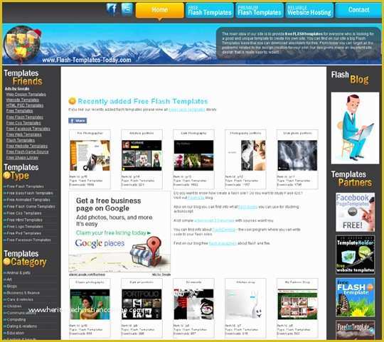 3d Flash Website Templates Free Download Of 20 Places to Download Free Website Templates and Free