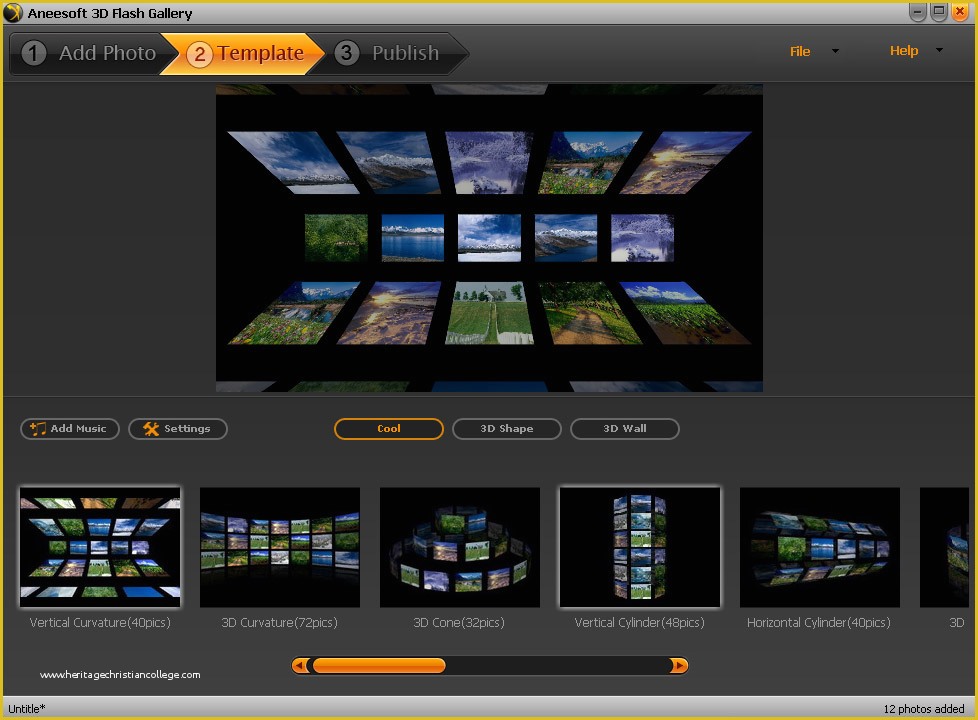 3d Flash Website Templates Free Download Of Aneesoft 3d Flash Gallery Web Slideshow software