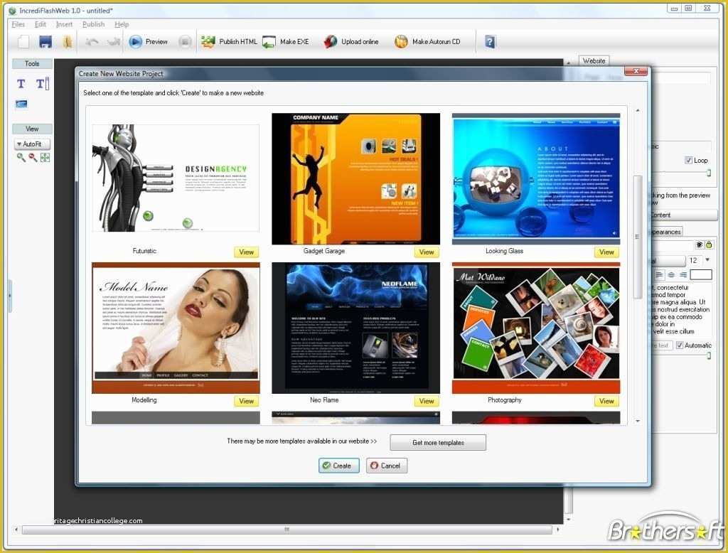 3d Flash Website Templates Free Download Of Download Free Incrediflash Website Template Incrediflash