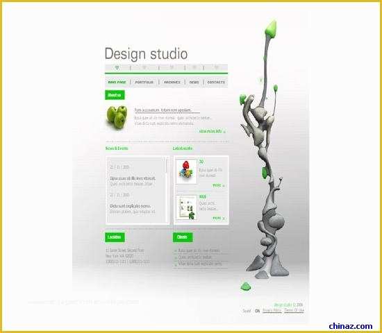 3d Flash Website Templates Free Download Of Graphic Design Flash Template – Over Millions Vectors